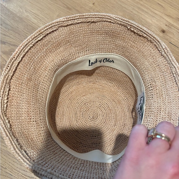 Lack Of Color Beige Woven Hat - Picture 4 of 6